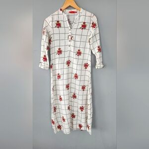 White cotton kurta size small